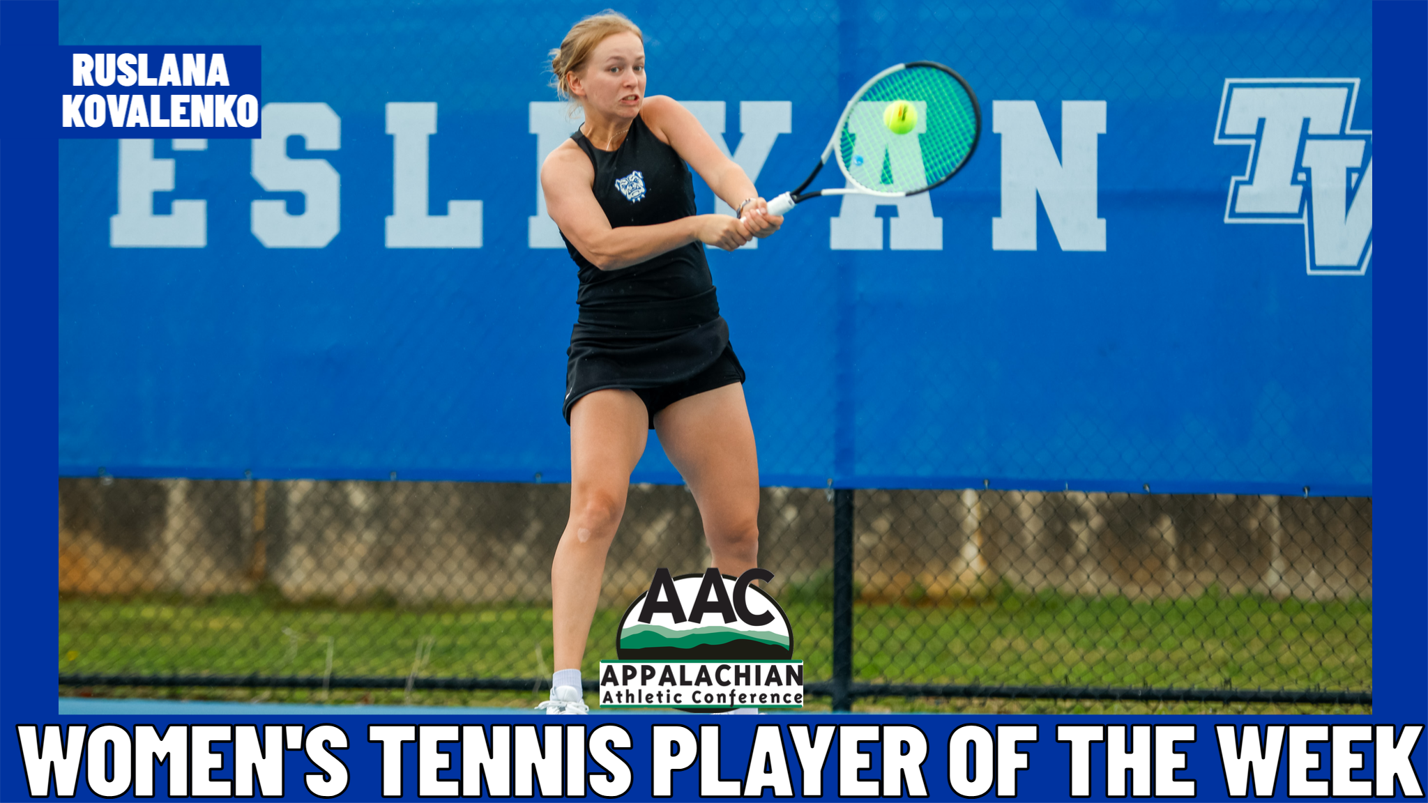 Kovalenko Named AAC Women's Tennis Player of the Week